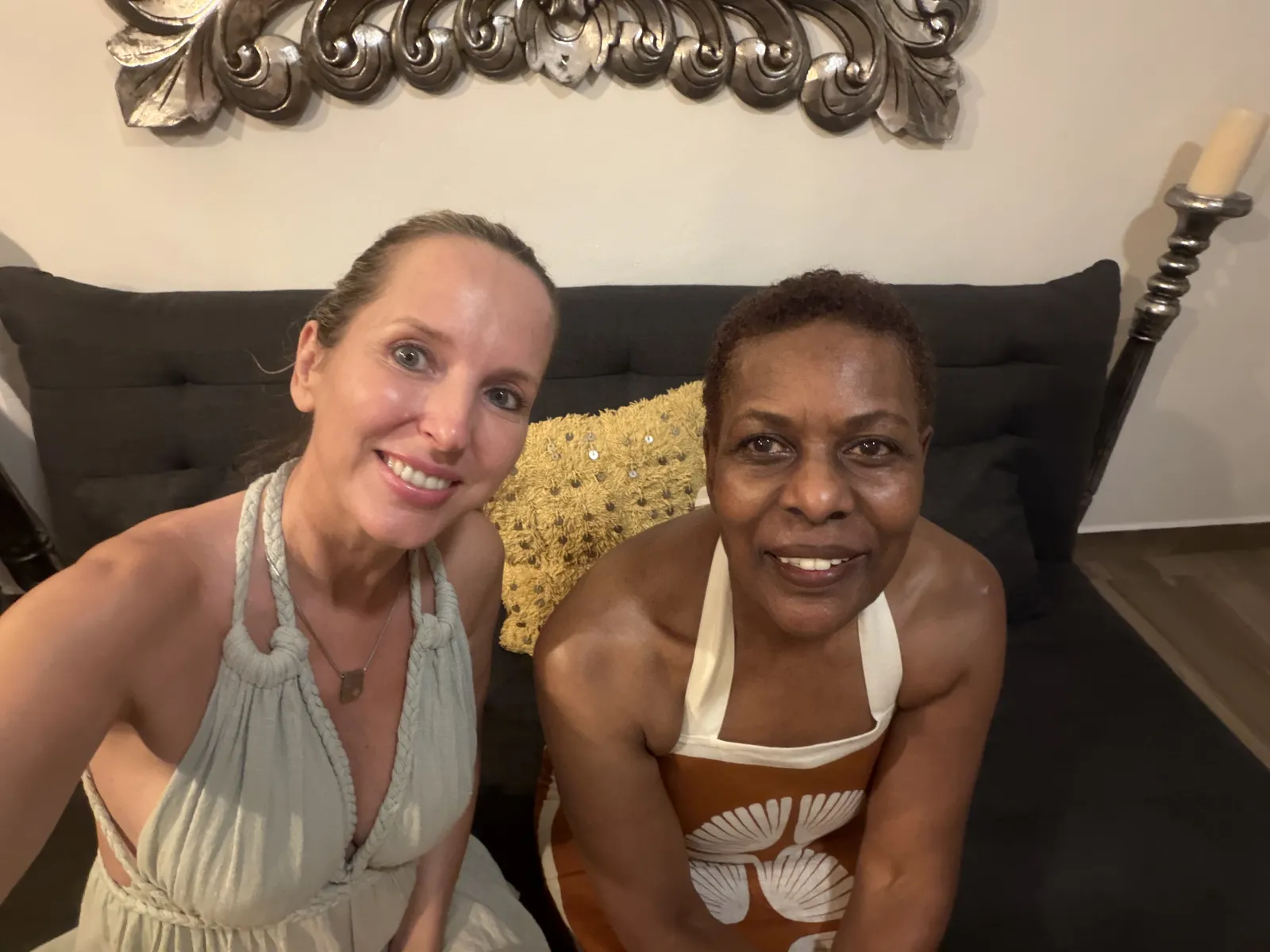 Juice Fast guests with their host, December 2025