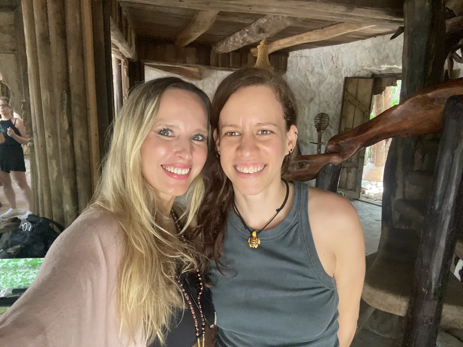 Reset & Recharge guests with their host, March 2024