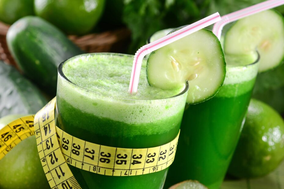 Fresh juices for the juice fast