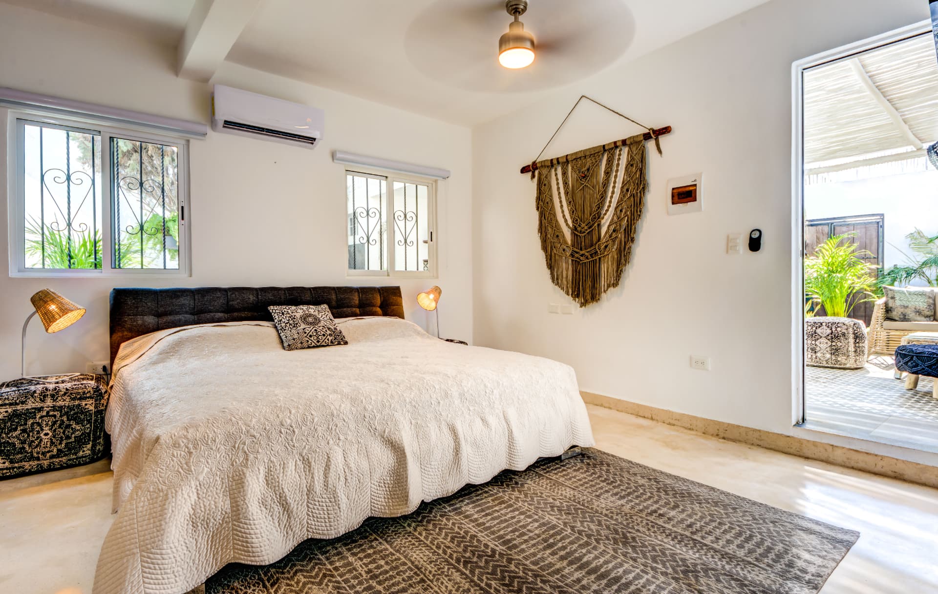 King room with terrace access at The Sanctuary