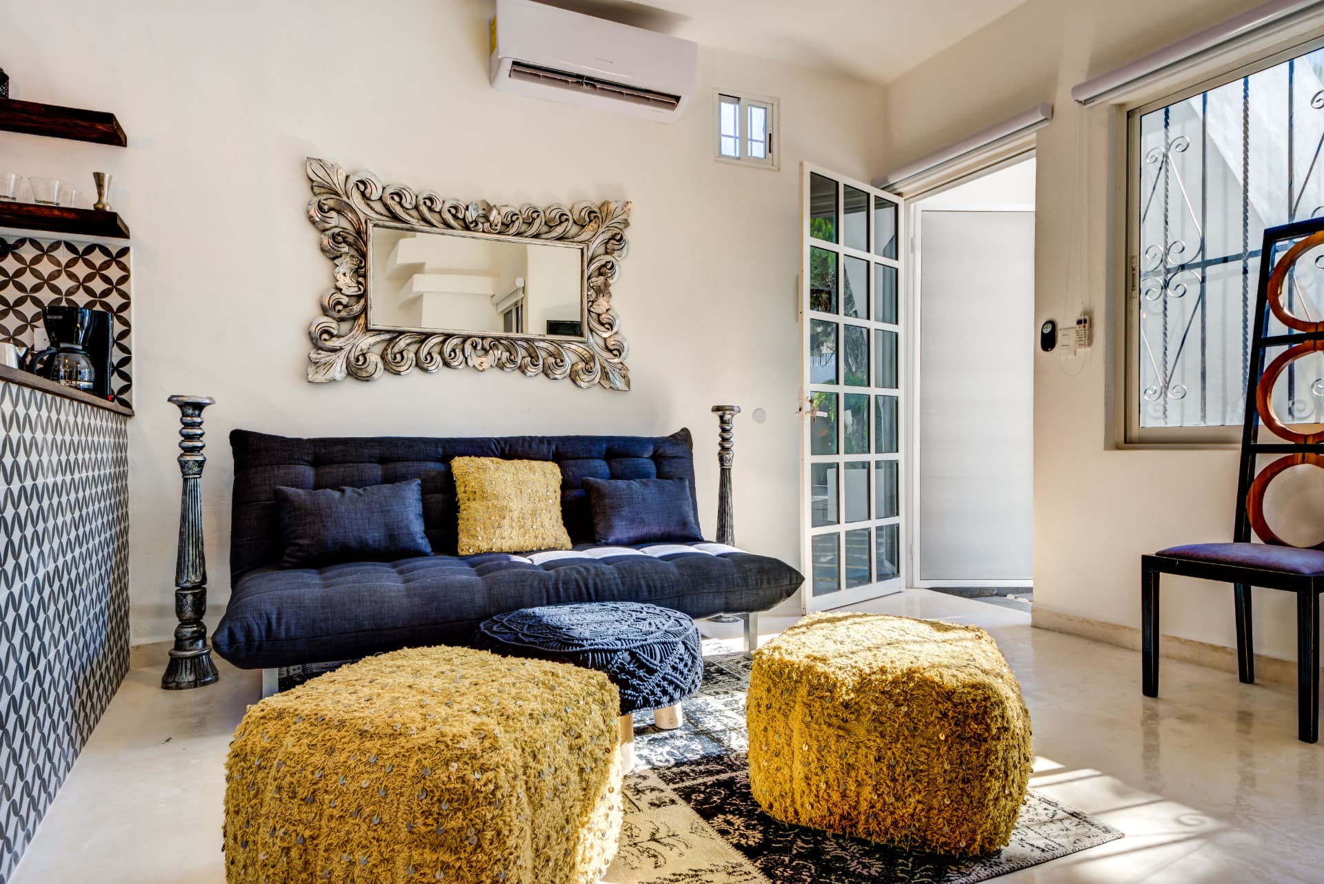 Living space at The Sanctuary